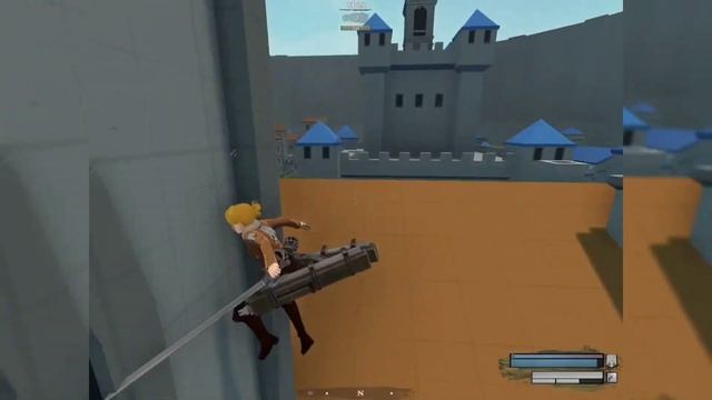 Attack On Titan FanGame Roark Pc & Mobile Comparison | Attack On Titan Roark Fangame Android смотреть онлайн