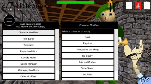 Baldi's basics medieval edition (MOD MENU) смотреть онлайн