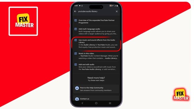 How To Open YouTube Audio Library on Android Phone | Use Audio Library смотреть онлайн