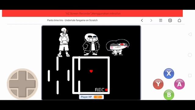 Underpants android fight | Bad time trio | Undertale смотреть онлайн