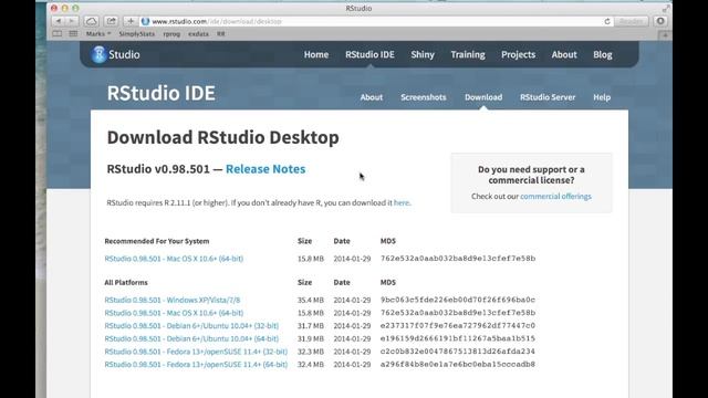 Installing RStudio 2014 HD 720p смотреть онлайн