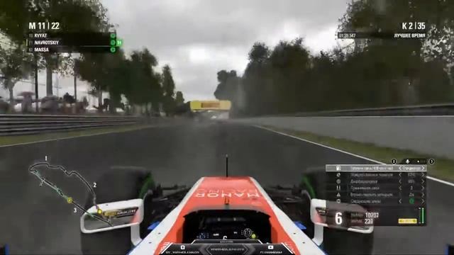F1 2016. Прохождение карьеры за Манор #7 смотреть онлайн