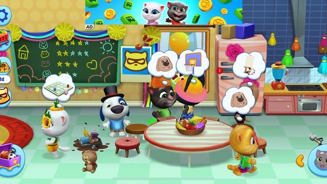 🏡🐶🐾 Spend A Day Together With My Tom Friends Gameplay Android , iOS #mytalkingtomfriends смотреть онлайн