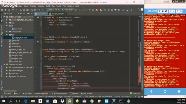 How to Work with Flutter Sdk on Android Studio смотреть онлайн