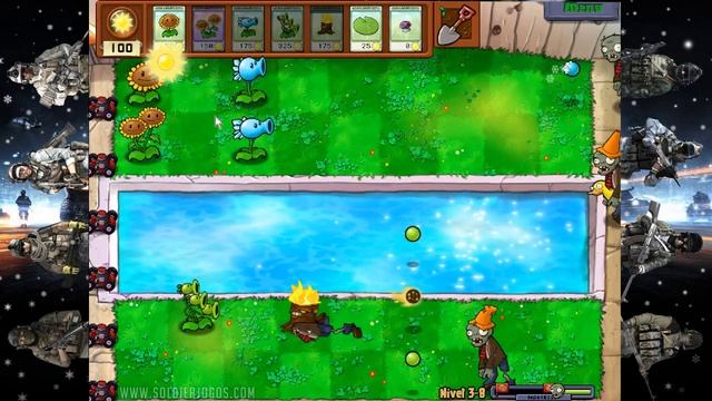 Plants vs Zombies gameplay 26 (PC, Mac, Android, iPhone, DS, XBox 360) смотреть онлайн