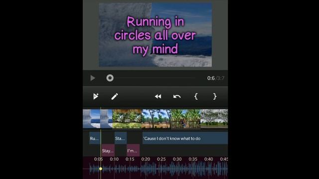 How to create videos with lyrics (Android App) смотреть онлайн