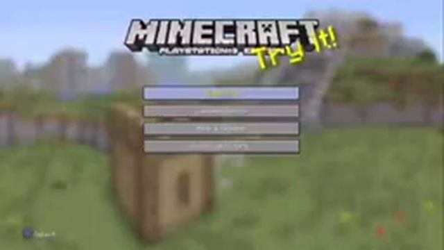 Minecraft Playstation 3 Day One Gameplay Creative Mode Flat Grass смотреть онлайн