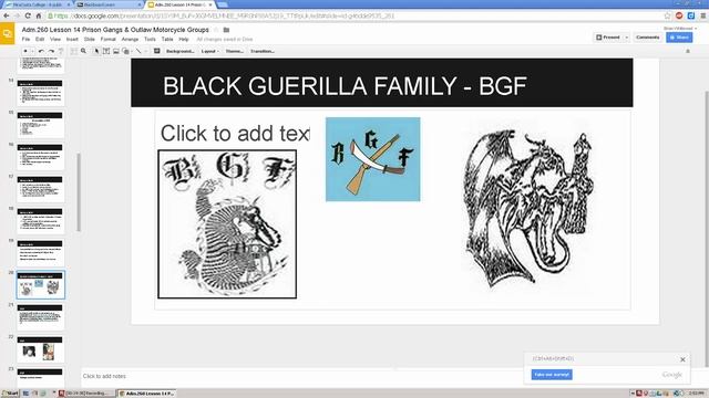 Lesson 14 Prison & Outlaw Motorcycle Gangs смотреть онлайн