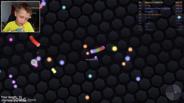 Best Slither.IO Strategy - SPEED TO KILL - playing Slither.io on the phone | Android iOS смотреть онлайн