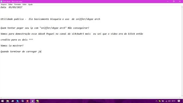 AdvOR - Como Se livrar De Skype Arch/Sniffer! смотреть онлайн