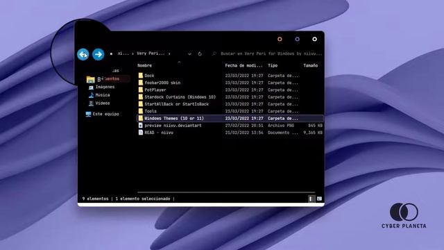 Tema Very Peri for Windows 10 / theme for windows 10 смотреть онлайн