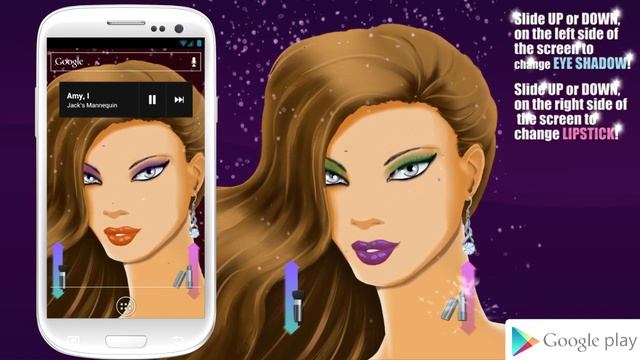 Makeup 3D Live Wallpaper - Free Android App смотреть онлайн
