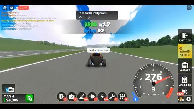 Roblox Drive World Money Glitch