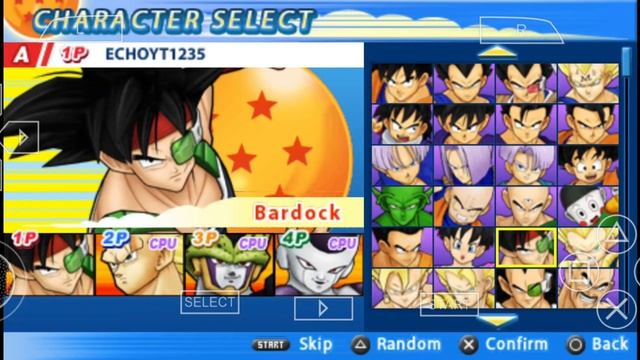 Dragon Ball Z Budokai Tenkaichi Tag Team PSP (Com comentários) Bardock e Gohan Ultimate👊. смотреть онлайн