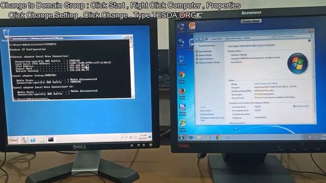 COC3 PART 2 : Tesda learning how to create sharing folder,joining domain group active directory use смотреть онлайн