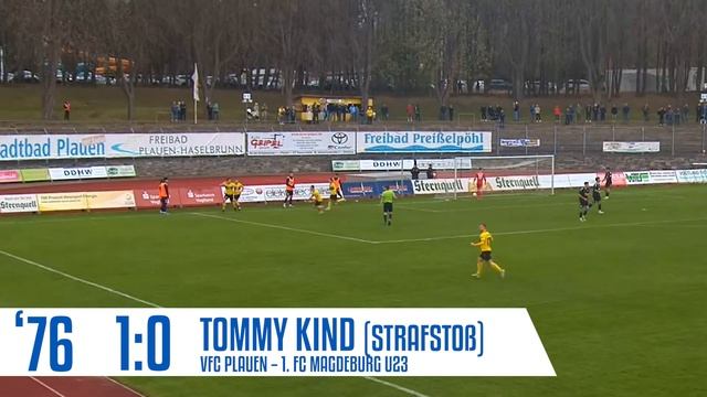 Tore des Spiels: VFC Plauen - FCM U23 2:0, Oberliga 15. Spieltag смотреть онлайн