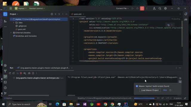 how to create a maven project in intellji смотреть онлайн