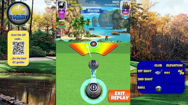Master, QR Hole 2 - Par 3, HIO - Koh Hong Resorts 9-Hole cup, *Golf Clash Guide* смотреть онлайн