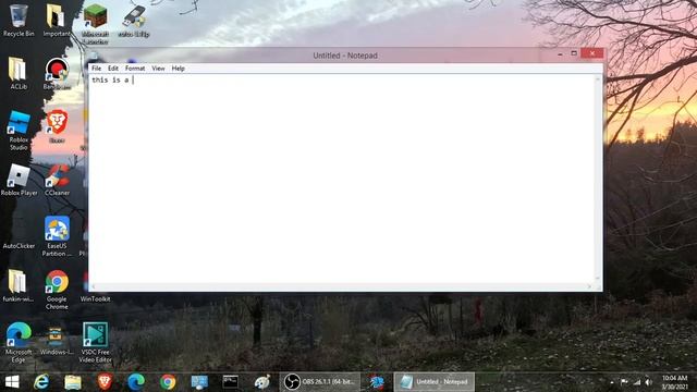 OBS recorder test on Windows 8.1 смотреть онлайн