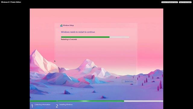 Installation Windows 8.1 Potato Edition by Ghost Spectre (Best solution for low spec computer) смотреть онлайн