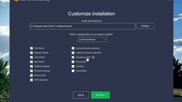 Clean Custom Install of Avast 18.3.2333 смотреть онлайн