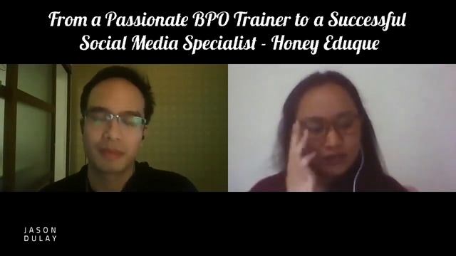 Passionate BPO Trainer Turned Social Media Specialist – An Interview with Honey Eduque смотреть онлайн