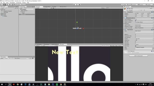 Unity3D Quick Tips: Crispy Pixel Text & Blurred Text Fix смотреть онлайн