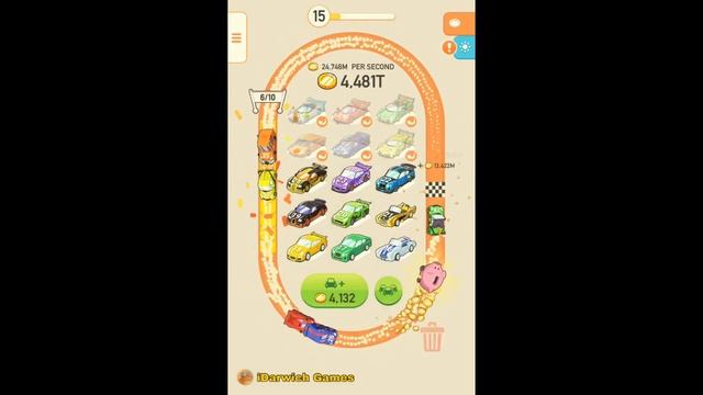 Car Merger - All 60 Cars Unlocked - Gameplay (iOS & Android) смотреть онлайн