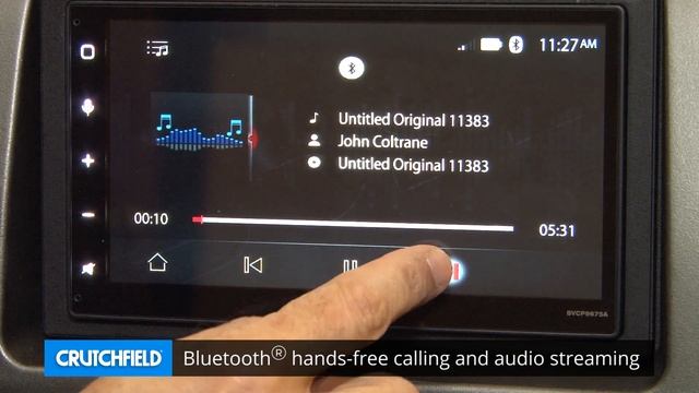 Boss BVCP9675A Display and Controls Demo | Crutchfield Video смотреть онлайн