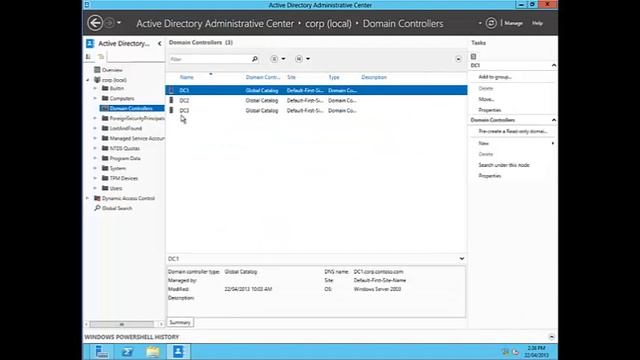 Migration to Windows Server 2012 Module 3 Upgrading to Active Directory смотреть онлайн