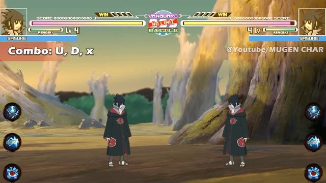 Sasuke Akatsuki (HD) By xhsha - MUGEN CHAR смотреть онлайн