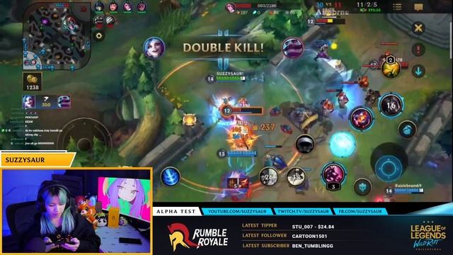 *NEW*League of Legends: WildRift Alpha Test Top 10 Plays смотреть онлайн