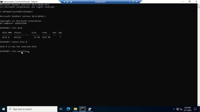 How to delete recovery partition to extend the C drive ? | Unable to extend the C drive | Diskpar смотреть онлайн
