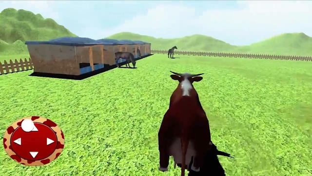 Wild Cow Simulator 3D Game - Android Gameplay HD смотреть онлайн