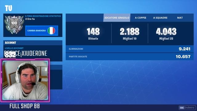 🔴FORTNITE Lv.100 | NUOVA SFIDA "IL RITORNO" | CODICE: XIUDERONE смотреть онлайн