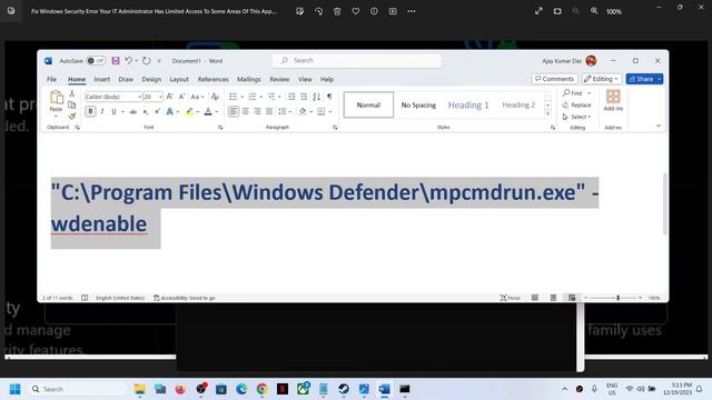 Fix Windows Security Error Your IT Administrator Has Limited Access To Some Areas Of This App смотреть онлайн