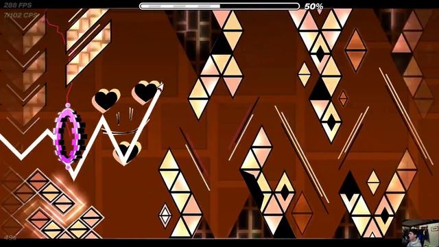 nowdead 100% (Extreme Demon) | ft bad audio and tiny facecam смотреть онлайн