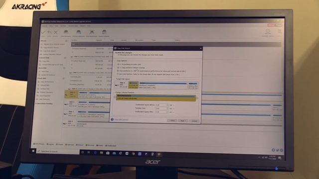 How to clone with Minitool Partition Wizard Pro. смотреть онлайн