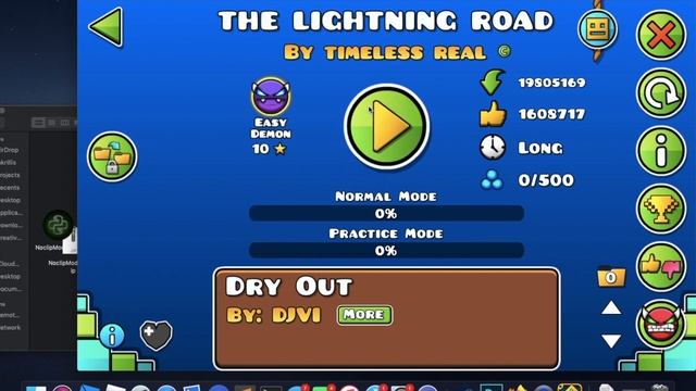 Geometry Dash Mac Noclip ModMenu (MERRY CHRISTMAS) смотреть онлайн