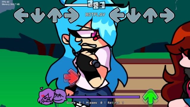 Buffer but Sky meets NuSky (FNF Sky sings Buffer) смотреть онлайн