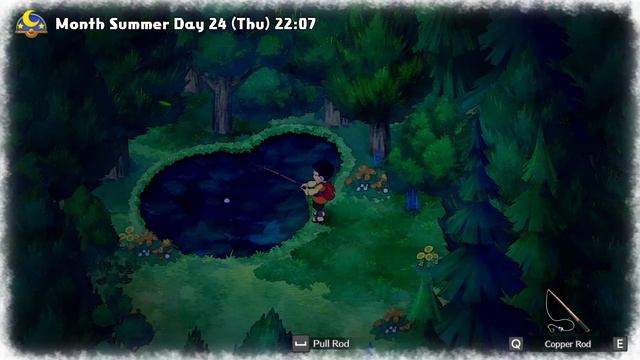 Cara Memancing Ikan Mbenga di Musim Summer, Rollin Forest - DORAEMON STORY OF SEASONS смотреть онлайн