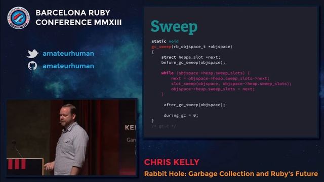 Baruco 2013: Rabbit Hole: Garbage Collection and Ruby's Future, by Chris Kelly смотреть онлайн
