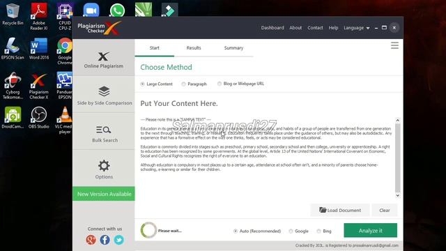Cara Cek Plagiarisme Gratis Tanpa Turnitin | Plagiarisme Gratis | Cek Plagiarisme Full смотреть онлайн