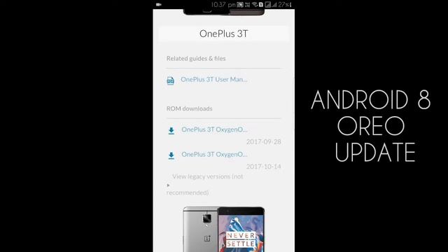 ONEPLUS 3/3T Get Android 8 Oreo Beta (Oxygen Os 26 and 16) смотреть онлайн