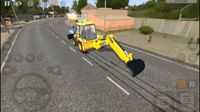 🔴BUS SIMULATOR INDONESIA GAME - JCB BACKHOE LOADER DRIVING MOD - ANDROID GAMEPLAY #107 (3D GAMES) смотреть онлайн