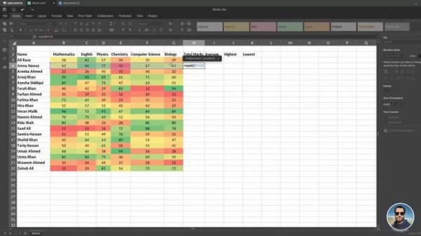 ONLYOFFICE Desktop Editor's Spreadsheets: A Comprehensive Tutorial for Intermediate Users