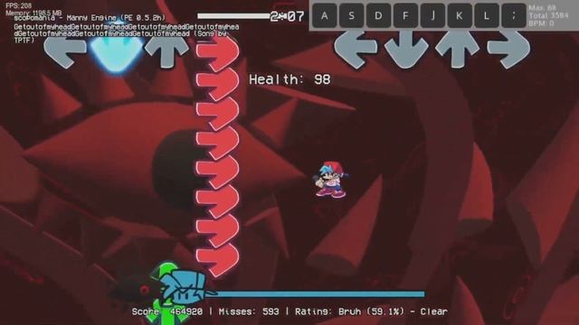 победил скопоманию (i'm beat scopomania) FNF Manny Edition V3 смотреть онлайн