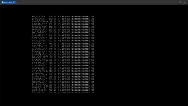 Установка Archlinux через полуавтоматический скрипт Archinstall