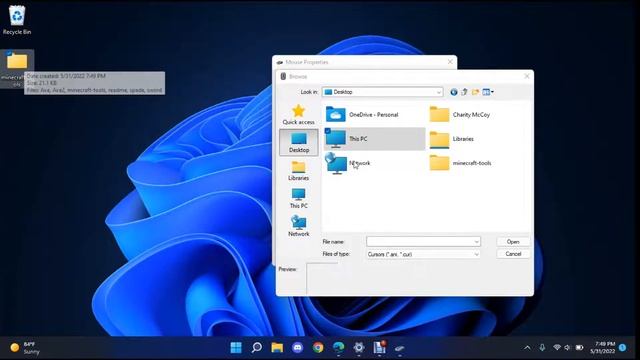 How to Change Your Cursor to a Minecraft Sword! (Windows 11) смотреть онлайн