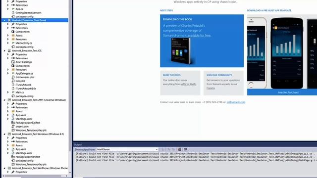 How to debug your Xamarin Apps with the Visual Studio Android Emulator SD смотреть онлайн